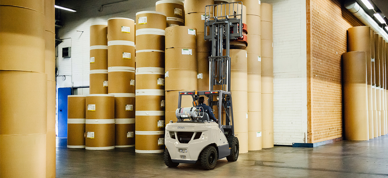 C-G gas forklifts offer exceptional application flexibility 