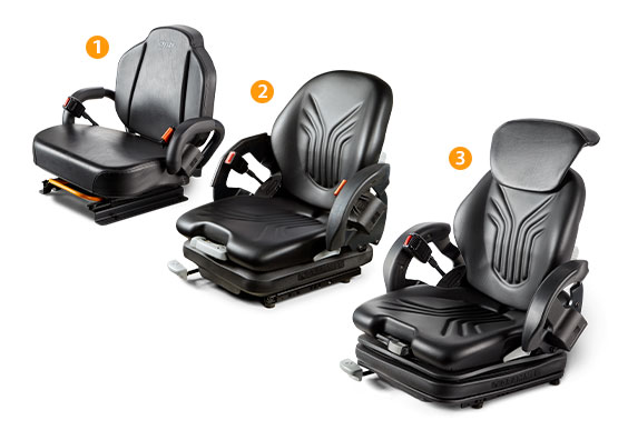 Opciones de asiento de la serie C-5