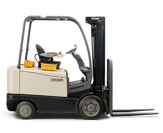 Crown sit down counterbalance truck