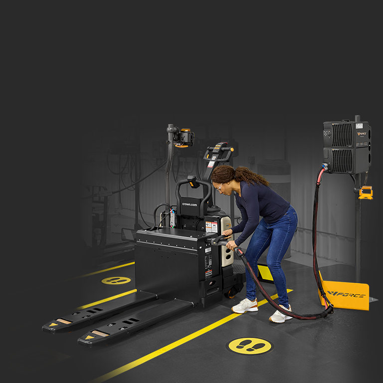 V-Force Forklift Battery & Forklift Charger | Crown Equipment