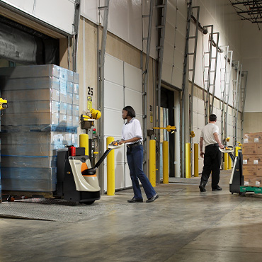 pallet truck loading application