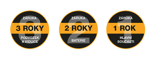 kompaktní paletový vozík řady WJ s tou nejlepší zárukou v oboru