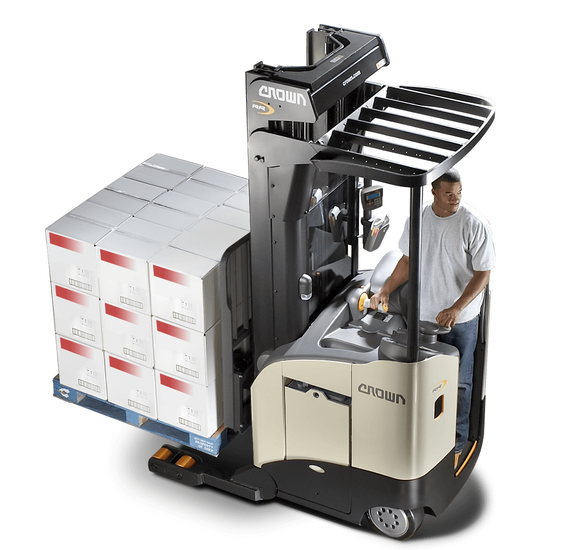 Schubgabelstapler | RR/RD Serie | Crown Gabelstapler Deutschland