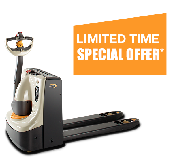 pallet truck with li-ion battery special offer