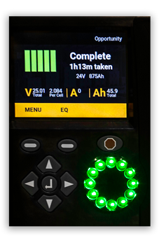 forklift battery charger with advanced intelligence