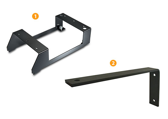 forklift battery charger option: mounting hardware