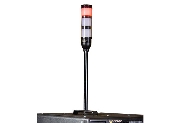 forklift battery charger option: tower light kit