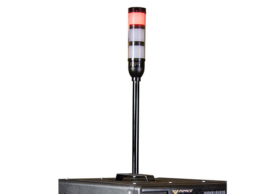 forklift battery charger option: tower light kit forklift battery charger option: tower light kit