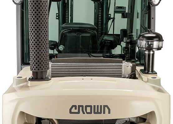 C-D diesel forklifts feature superb cooling performance C-D diesel forklifts feature superb cooling performance