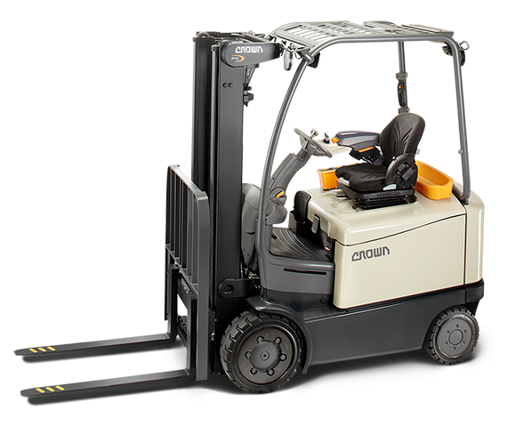 2002 Crown FC4020 with Clamp 8 Available Electric Forklift 
