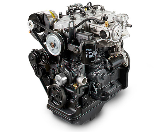 C-5 gas forklift's 2.4 litre industrial engine C-5 gas forklift's 2.4 litre industrial engine
