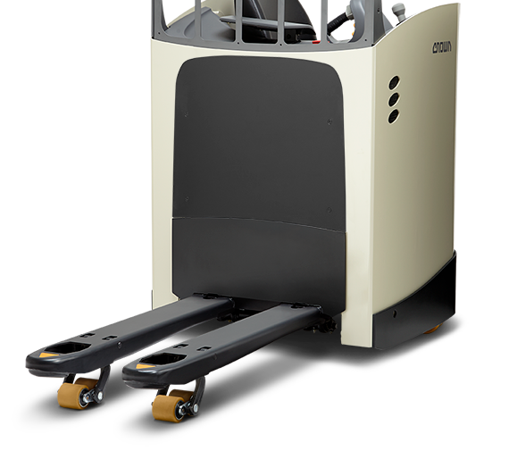 the RT ride-on pallet truck series is extremely robust