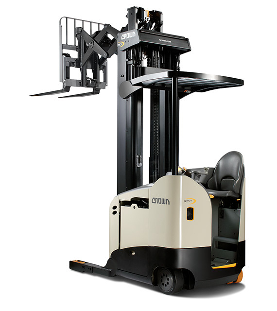 sit-down reach truck with double-deep pantograph RD 5795S