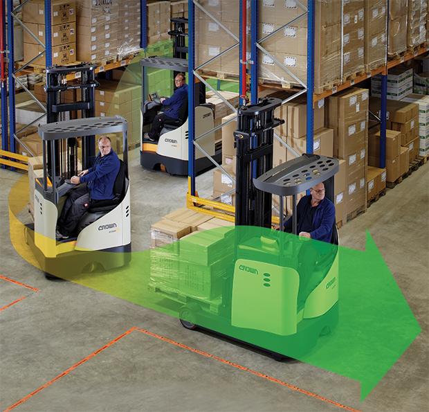 the ESR reach truck delivers safe, efficient performance