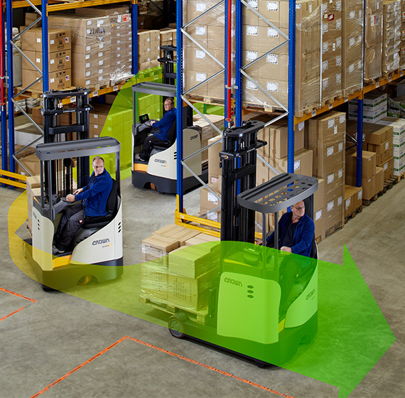 the ESR reach truck delivers safe, efficient performance