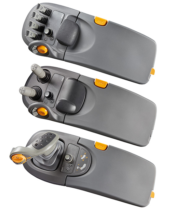 the ESR reach truck is available with a choice of hydraulic controls