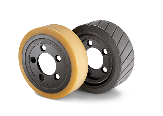for SH/SHR/SHC heavy-duty stackers drive tyre and load wheel options are available