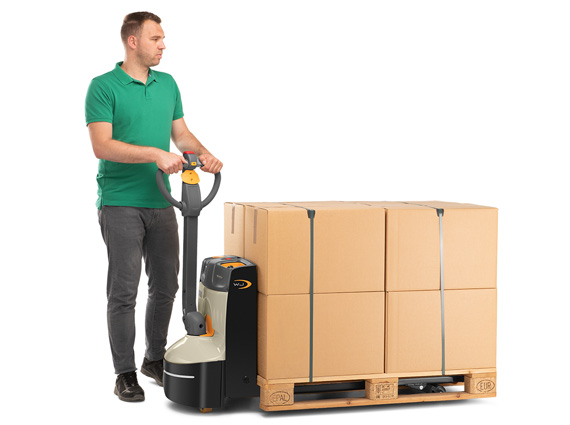 compact electric pallet truck WJ leasing offer