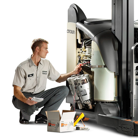 Crown forklift maintenance