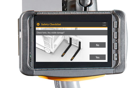 InfoLink forklift inspection checklist