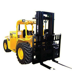 Rough Terrain forklifts for rent