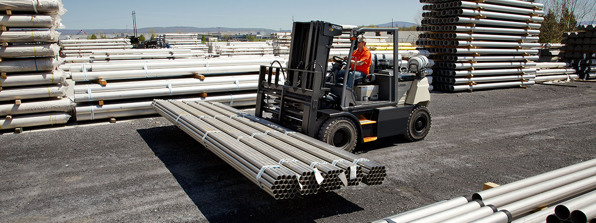 Serie CG con accesorios para ayudar en el transporte del producto