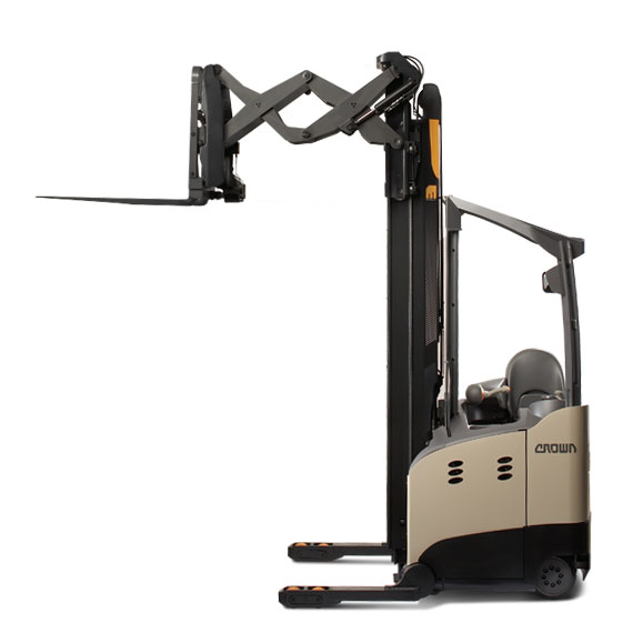 rider deep reach truck with MonoLift mast