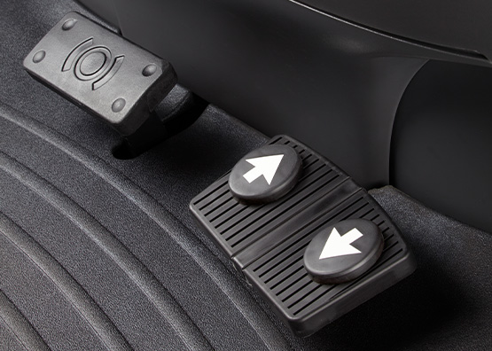 Foot Operated Directional Control Pedal