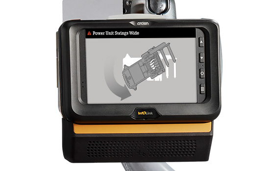 On-screen safety reminds