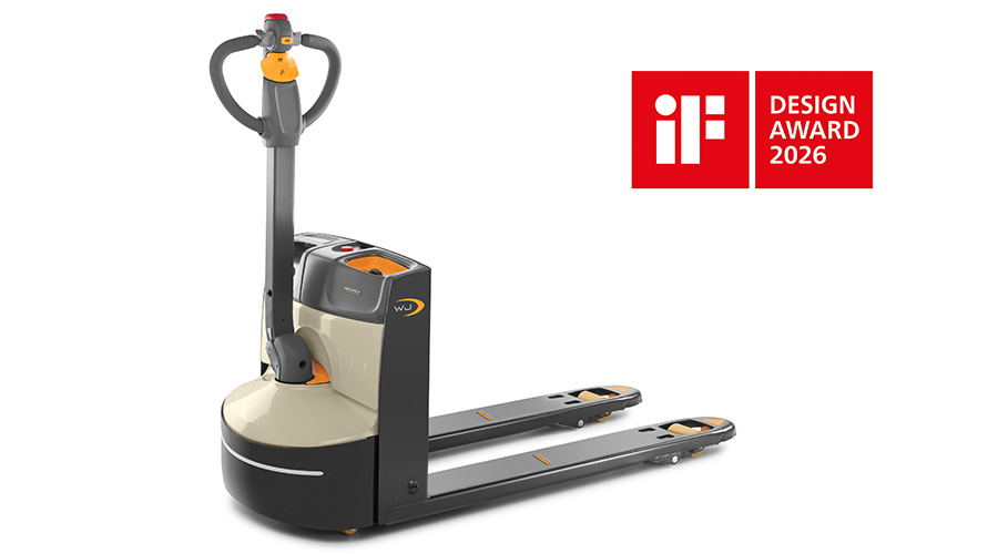 Crown’s WJ 50 Series pallet truck wins the iF DESIGN AWARD 2026