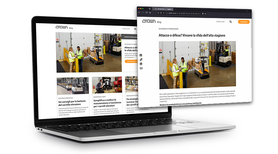 Crown lancia un nuovo blog nell'area EMEA