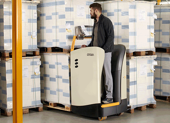 elektrische pallettrucks in blokstapeltoepassing elektrische pallettrucks in blokstapeltoepassing