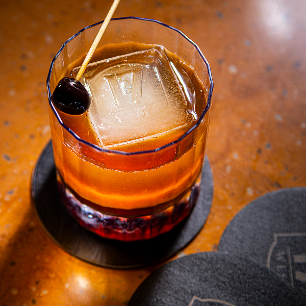 old fashioned glass
