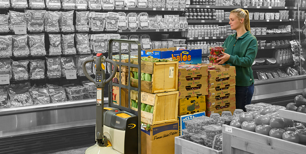 commerce de détail réapprovisionnement
